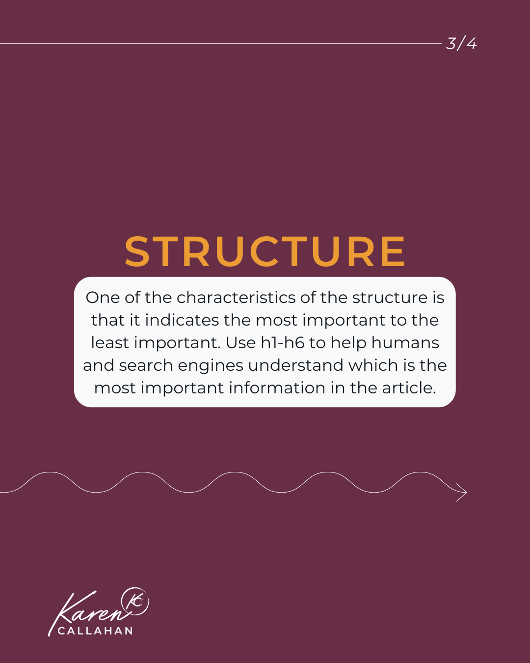 Blog post structure impacts SEO